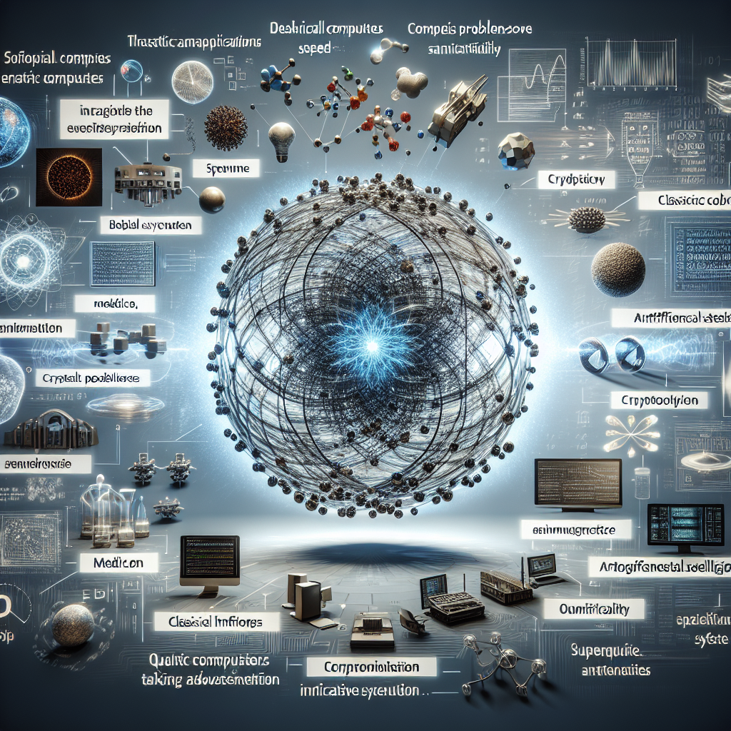 Capa de  O Amanhecer dos Computadores Quânticos: Revolução na Resolução de Problemas Complexos