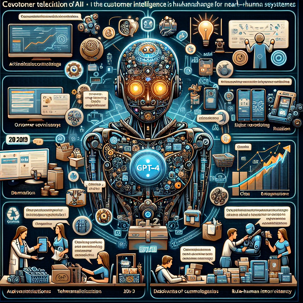 Capa de  Inteligência Artificial Transforma o Atendimento ao Cliente: O Caso do GPT-4