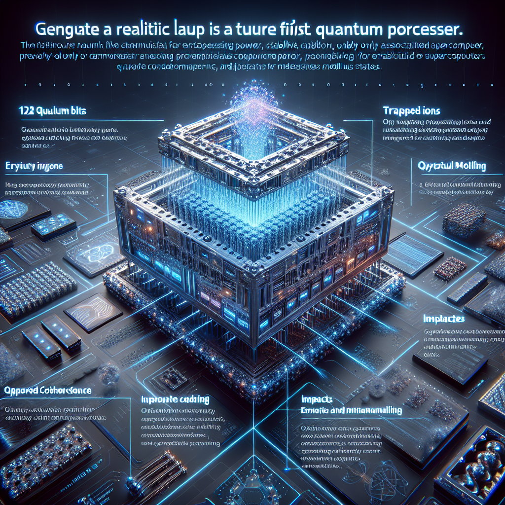 Capa de QX-One em 2025: o primeiro processador quântico comercial de alta estabilidade