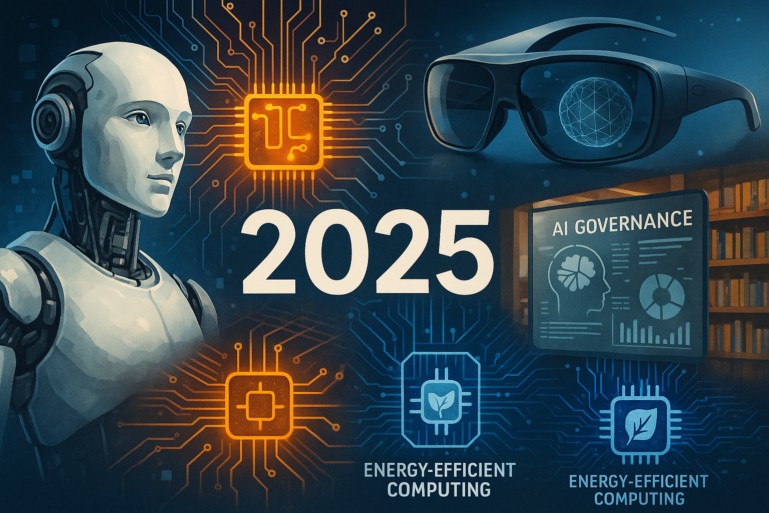 Capa de Inovações tecnológicas para 2025: um olhar crítico e integrado