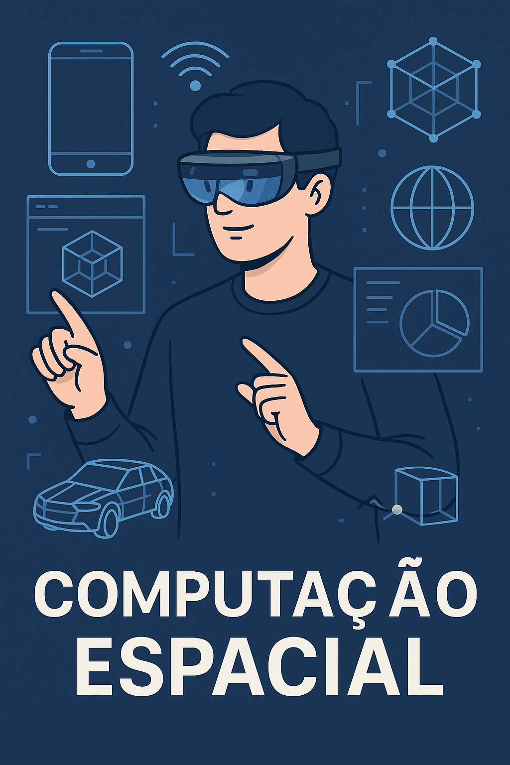 Capa de Computação Espacial: O Futuro da Realidade Aumentada e das Imersões Digital‑Físicas